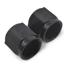 Load image into Gallery viewer, Russell Performance -8 AN Tube Nuts 1/2in dia. (Black) (2 pcs.)