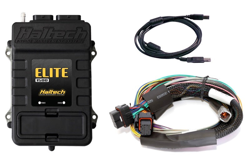 Haltech Elite 1500 Basic Universal Wire-In Harness ECU Kit - eliteracefab.com