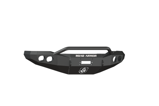 Road Armor 99-04 Ford F-250 Stealth Front Winch Bumper w/Pre-Runner Guard - Tex Blk Road Armor