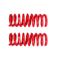 Load image into Gallery viewer, BMR 08-18 DODGE CHALLENGER REAR LOWERING SPRINGS 1.25IN DROP PERFORMANCE VERSION - RED - eliteracefab.com