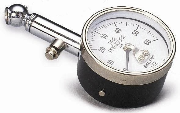 AutoMeter GAUGE; TIRE PRESSURE; 0-100PSI; ANALOG - eliteracefab.com