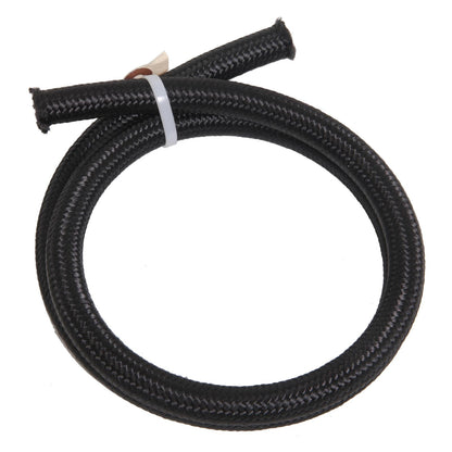 Fragola Performance Systems 841508 Premium Black Nylon Race Hose - 15 Feet Fragola