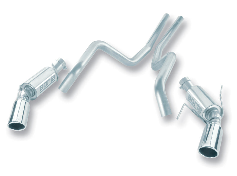 Borla 05-09 Ford Mustang GT Dual Exhaust - eliteracefab.com