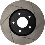 STOPTECH POWER SLOT 03-05 350Z / 03-04 G35 / 03-05 G35X SPORTSTOP SLOTTED FRONT RIGHT ROTOR, 126.42074SR