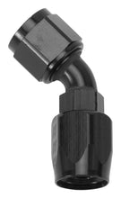 Load image into Gallery viewer, Russell Performance -12 AN Black 45 Degree Full Flow Swivel Hose End