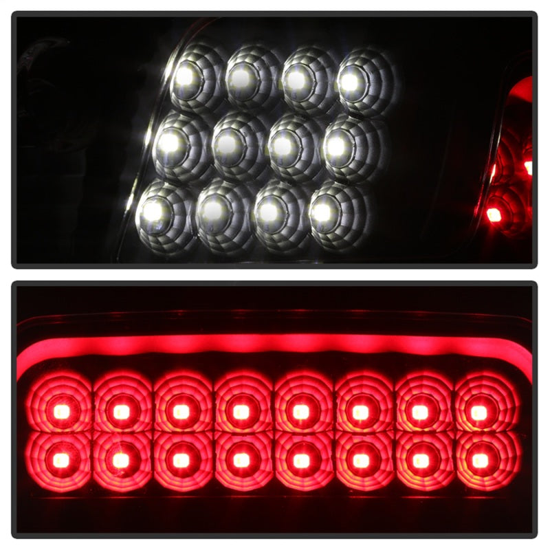 xTune 14-16 Chevrolet Silverado 1500 LED 3rd Brake Light - Black (BKL-CSIL14-LED-BK) - eliteracefab.com