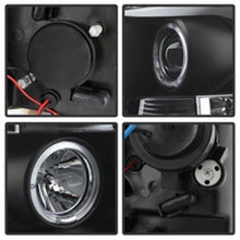 Load image into Gallery viewer, Spyder Chevy Silverado 1500 07-13 Projector Headlights LED Halo LED Blk PRO-YD-CS07-HL-BK - eliteracefab.com