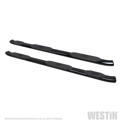 Westin 2019 Chevrolet Silverado/Sierra 1500 CC (5.5ft) PRO TRAXX 5 WTW Oval Nerf Step Bars - Black - eliteracefab.com
