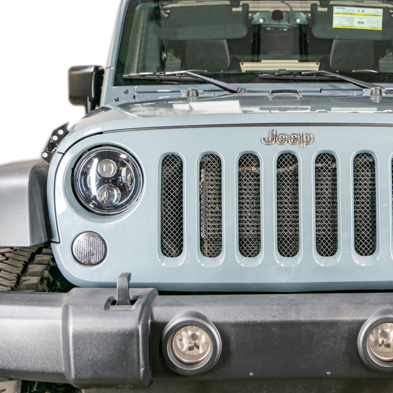 DV8 Offroad 2007-2018 Jeep JK Black Mesh Grille DV8 Offroad