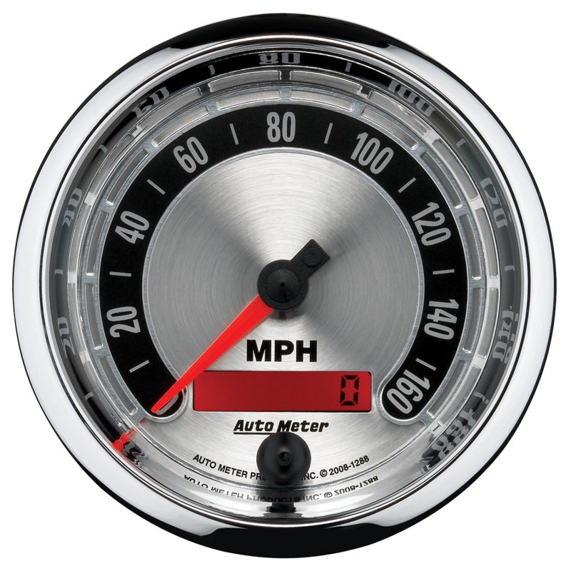 Autometer American Muscle Gauge Kit 6 Pc Chevelless/Monte 70-72 Tach/Mph/Fuel/Oilp/Wtmp/Volt 7025