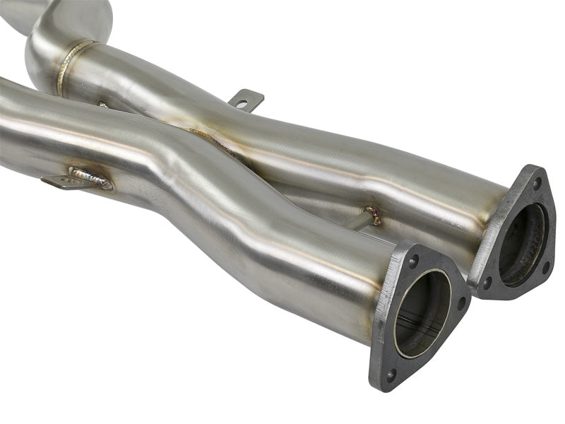 aFe MACH Force-Xp 2-1/2in 304 SS Cat-Back Exhaust w/ Black Tips 05-08 BMW Z4 M Coupe (E86) L6 3.2L - eliteracefab.com