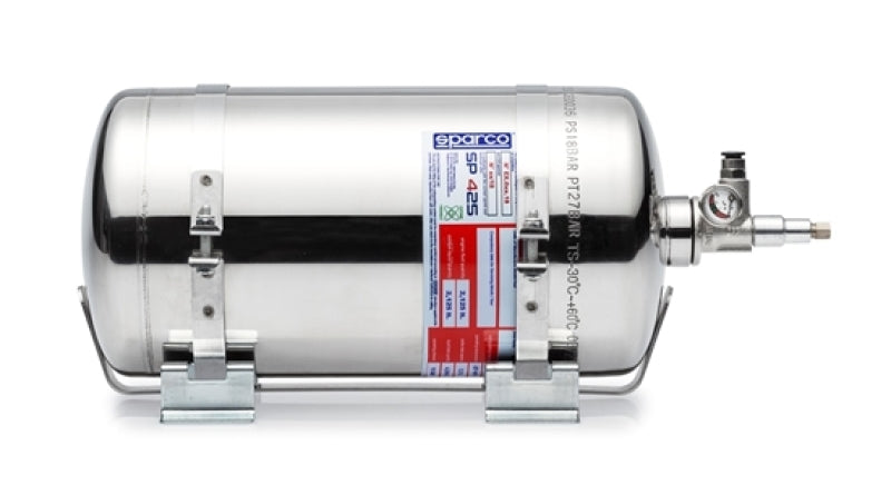 Sparco 4.25 Liter Electric Steel Extinguisher System - eliteracefab.com
