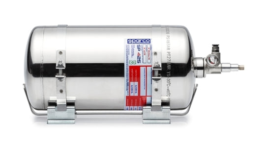 Sparco 4.25 Liter Electric Steel Extinguisher System - eliteracefab.com