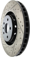 Load image into Gallery viewer, StopTech Drilled &amp; Slotted Right Sport Brake Rotor for 2009 Cadillac CTS-V - eliteracefab.com