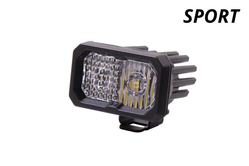 Diode Dynamics Stage Series 2 In LED Pod Sport - White Spot Standard BBL Each