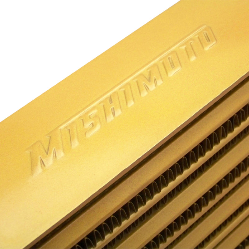 Mishimoto Eat Sleep Race Special Edition Gold M-Line Intercooler - eliteracefab.com