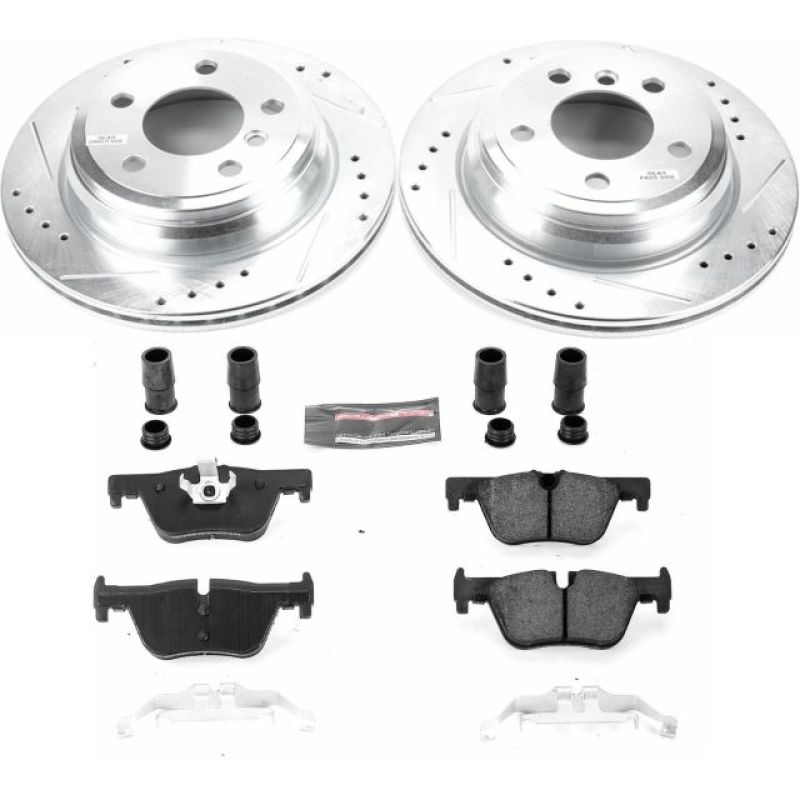 Power Stop 13-18 BMW 320i xDrive Rear Z23 Evolution Sport Brake Kit - eliteracefab.com