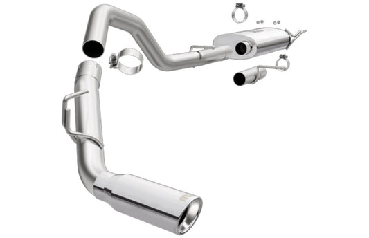 MagnaFlow CatBack 18-19 Ford Expedition V6 3.5L Gas 3in Polished Stainless Exhaust - eliteracefab.com