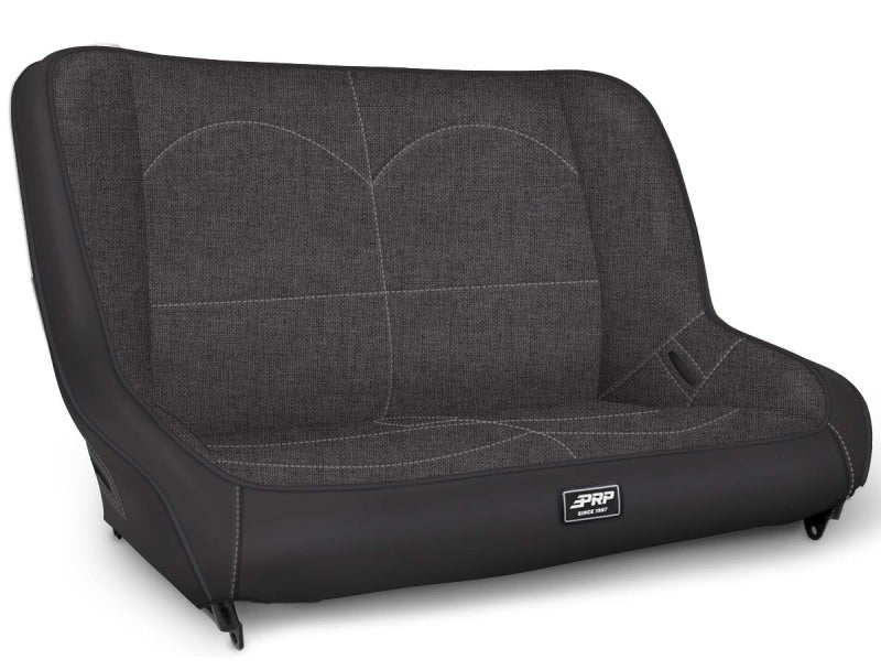 PRP Jeep TJ/LJ/JK Low Back Rear Bench - Grey A3610-39-54