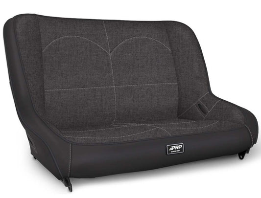 PRP Jeep TJ/LJ/JK Low Back Rear Bench - Grey A3610-39-54