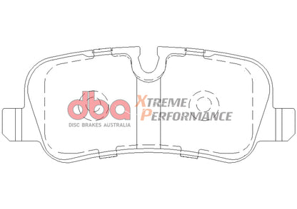 DBA Extreme Performance Rear Brake Pads - DB1781XP DBA