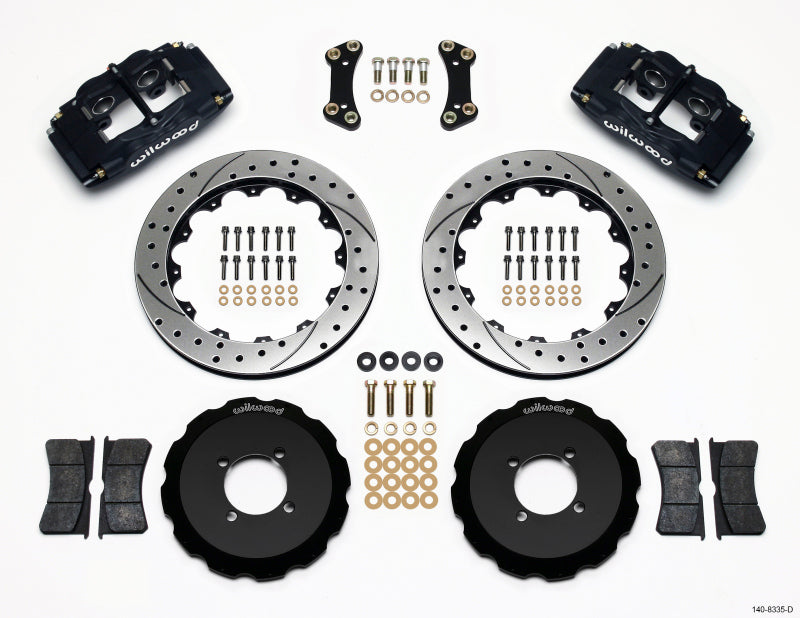 Wilwood FSLI4 Front Hat Kit 13.00in Drilled 2003-05 Scion xA xB Wilwood