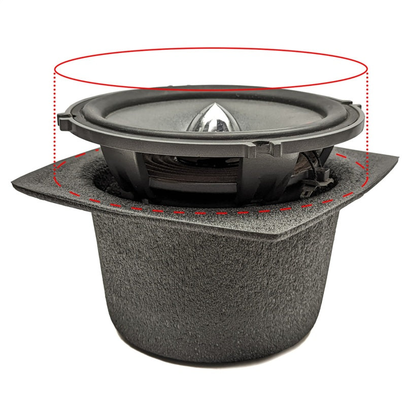 DEI Speaker Baffles 6in x 8in Oval Pair DEI