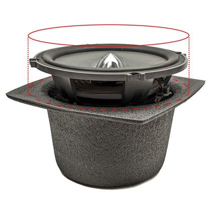 DEI Speaker Baffles 6in x 8in Oval Pair DEI