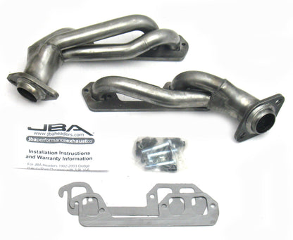 JBA 96-03 Dodge Truck 3.9L V6 1-1/2in Primary Raw 409SS Cat4Ward Header JBA
