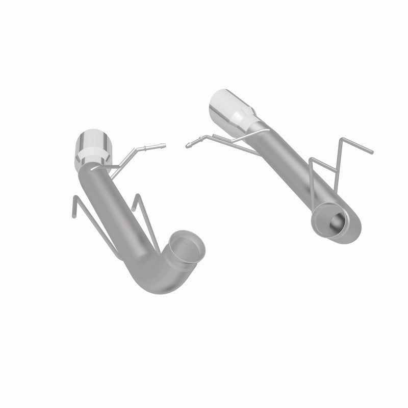 MagnaFlow 13 Ford Mustang Dual Split Rear Exit Stainless Axle-Back Cat Back Exhaust (Competition) Magnaflow