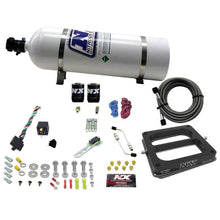 Load image into Gallery viewer, Nitrous Express Dom/Gasoline Nitrous Kit (100-500HP) w/15lb Bottle