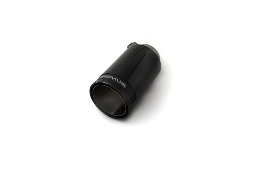 Remus Stainless Steel 84mm Black Chrome Straight w/Carbon Insert Tail Pipe Set (Pair) - eliteracefab.com