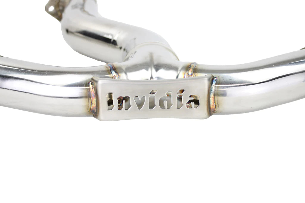 Invidia 2015+ Subaru WRX / STI Gemini/R400 Single Layer Quad Stainless Steel Tip Cat-Back Exhaust - eliteracefab.com