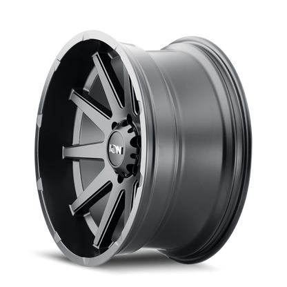 ION Type 143 20x10 / 8x165.1 BP / -19mm Offset / 125.2mm Hub Matte Black Wheel ION Wheels