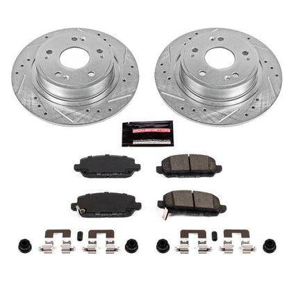 Power Stop 16-18 Honda HR-V Rear Z23 Evolution Sport Brake Kit PowerStop