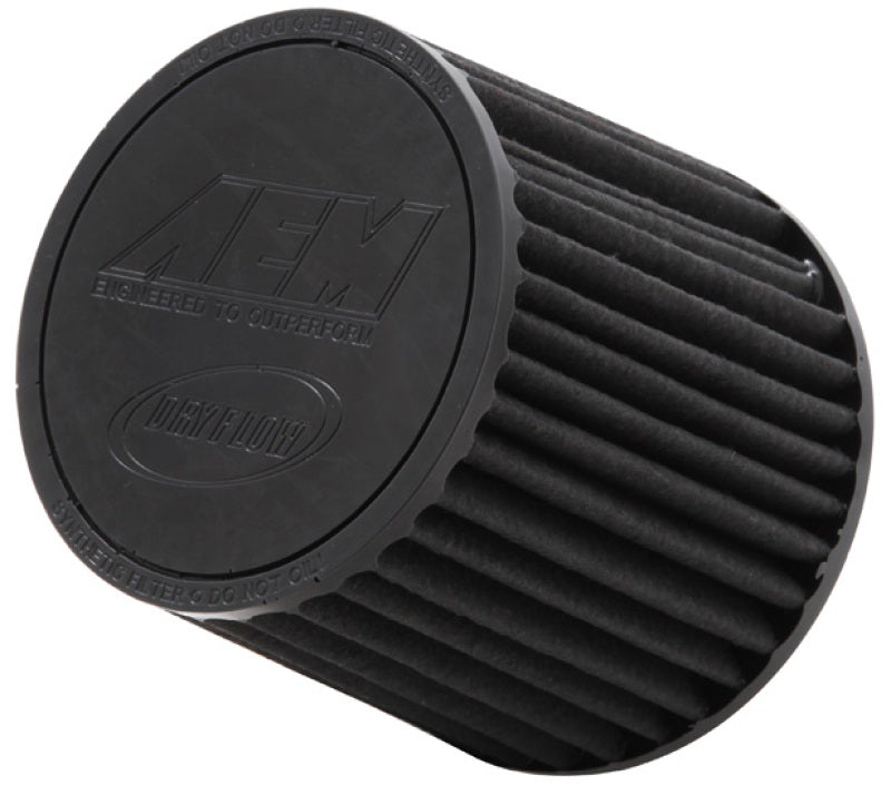 AEM Dryflow 3.25in. X 5in. Round Tapered Air Filter - eliteracefab.com