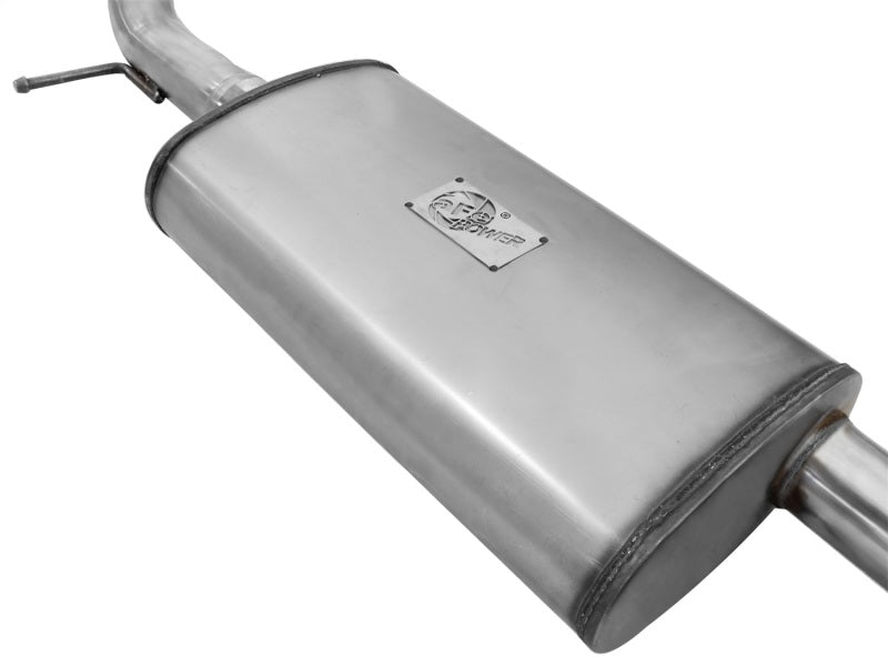 aFe MACHForce XP Cat-Back Exhaust Stainless /Polished Tip 06-09 Jeep Commander V8 4.7L 2WD & 4WD aFe