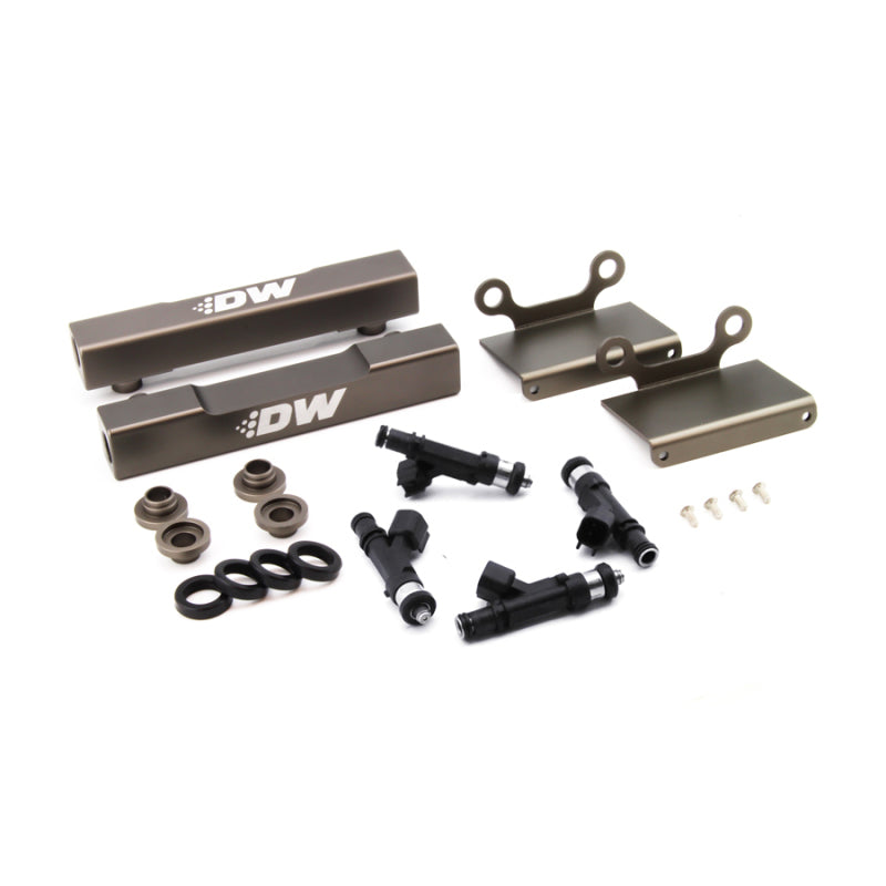 DeatschWerks 04-06 Subaru STI/LGT Side Feed to Top Feed Fuel Rail Conv Kit w/ 1000cc Injectors - eliteracefab.com