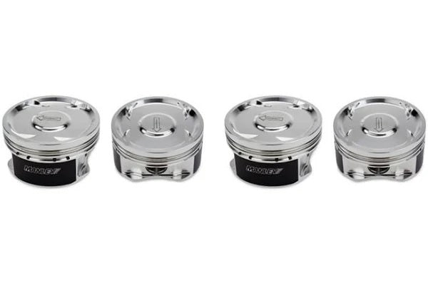 MANLEY 632200CE-4 Piston Kit Set (04+ Subaru WRX/STI EH257 99.50mm Bore STD Size 8.5:1 Dish Extreme Duty) - eliteracefab.com