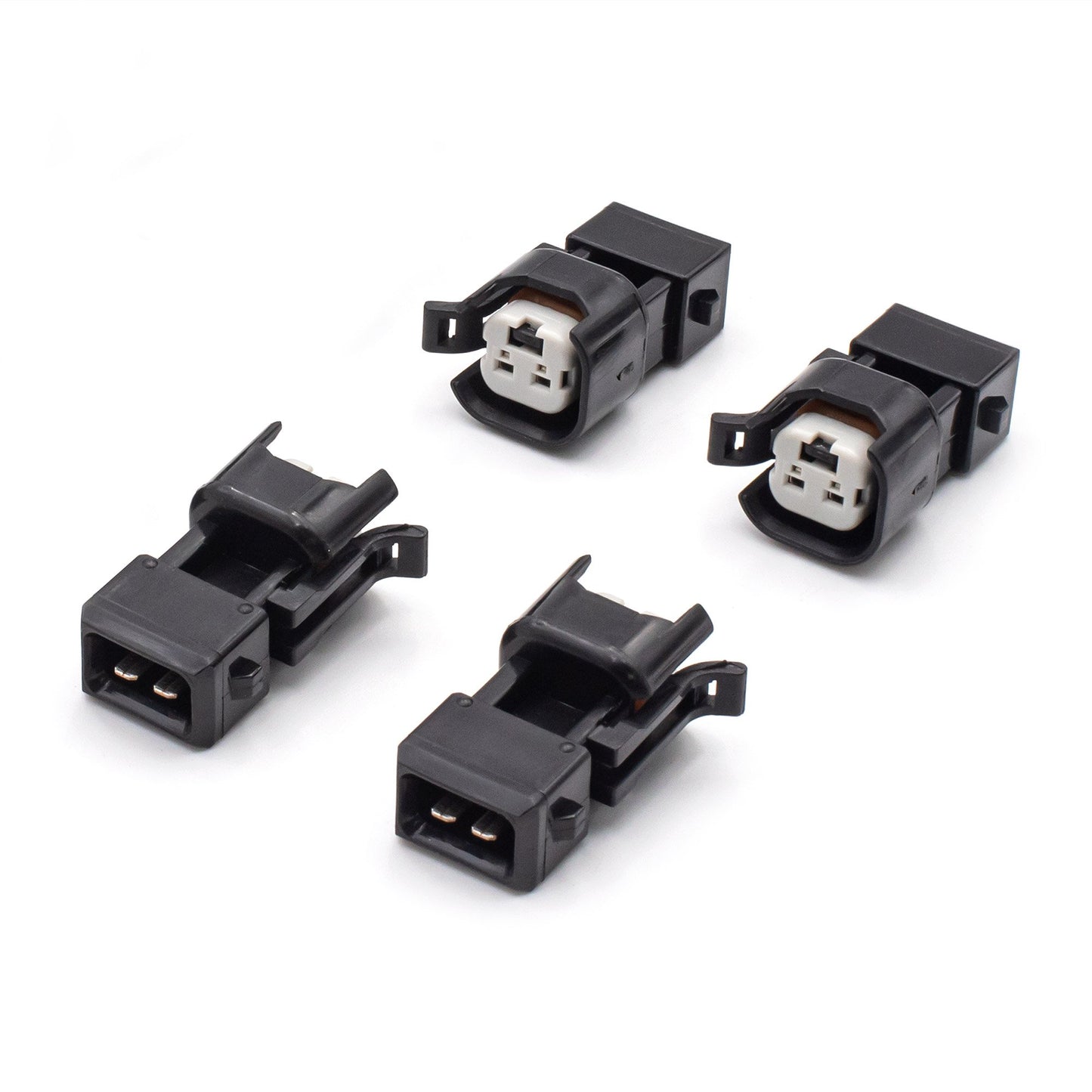 FUEL INJECTOR QUICK CONNECTORS - EV6/EV14 to EV1 (Set of 4) - eliteracefab.com