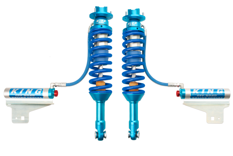 King Shocks 10-14 Ford F150 Raptor 4WD Front 3.0 Dia Remote Reservoir Coilover w/Adjuster (Pair).