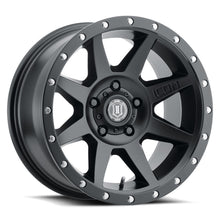 Load image into Gallery viewer, ICON Rebound 17x8.5 5x5.5 0mm Offset 4.75in BS Satin Black Wheel - eliteracefab.com