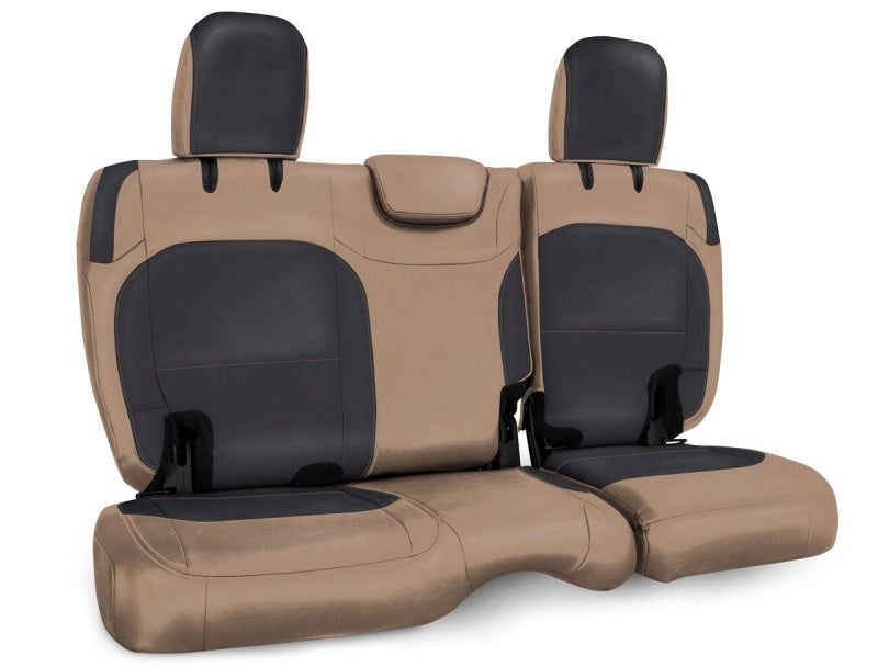 PRP 2018+ Jeep Wrangler JL/2 door Rear Bench Cover- Black/Tan B041-04