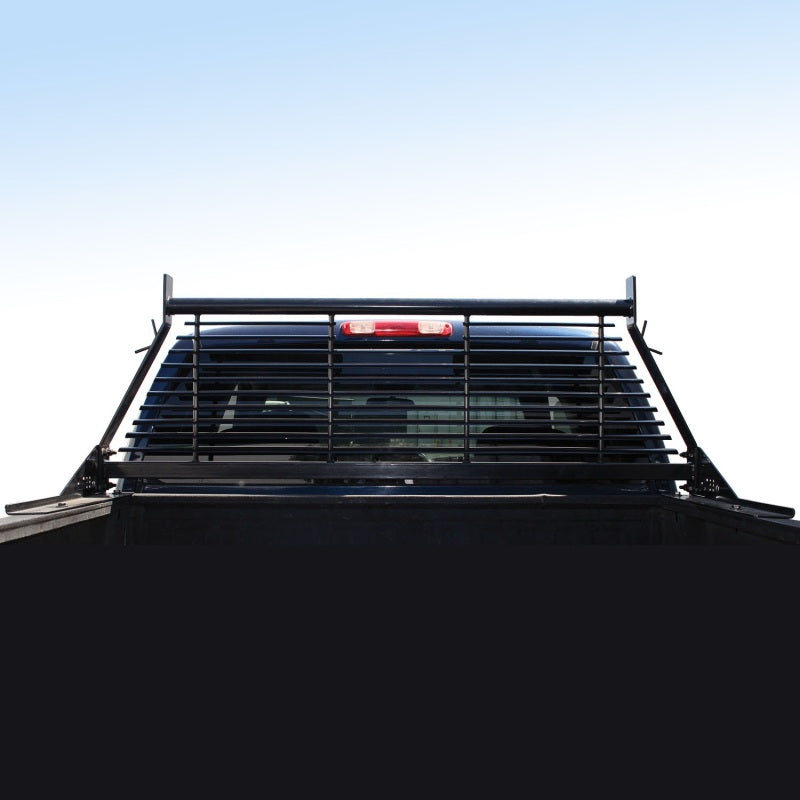 Westin 1999-2018 Chevrolet/Ford/GMC/Toyota Silverado/Sierra 1500/2500/3500 HD Headache Rack - Black - eliteracefab.com