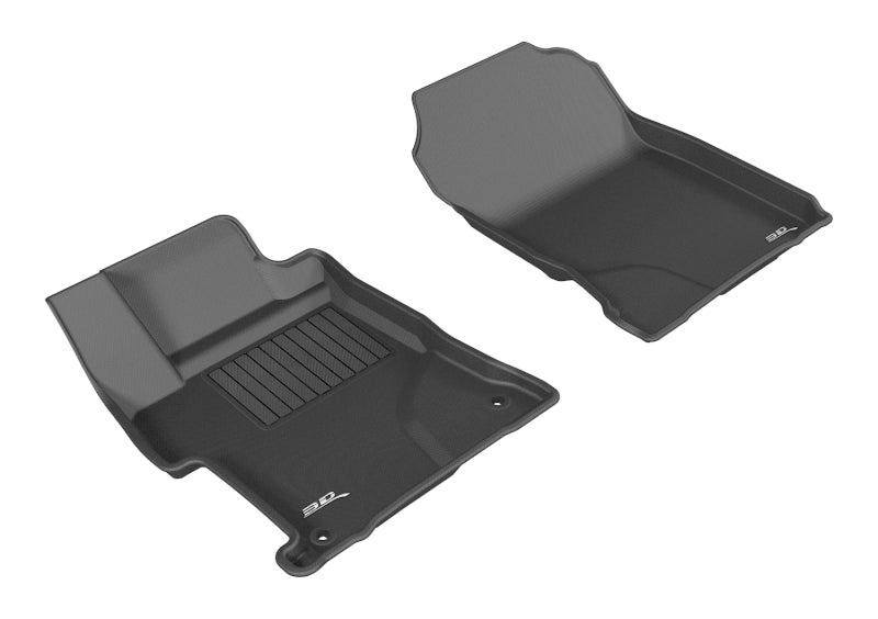 3D MAXpider L1HD06311509 2014-2015 Honda Civic Sedan Kagu 1st Row Floormat - Black