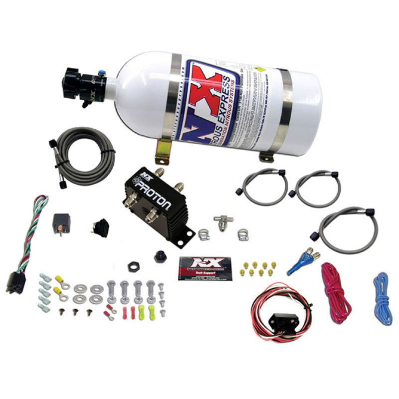 Nitrous Express Proton Fly By Wire Nitrous Kit w/10lb Bottle - eliteracefab.com