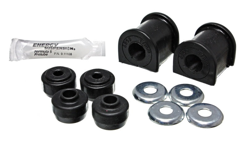 Energy Suspension 03-08 Lexus / 03-08 Toyota 4Runner Black 17mm Rear Sway Bar Bushing Kit - eliteracefab.com