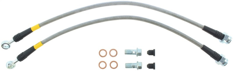 STOPTECH 2005 CHEVROLET/GMC SILVERADO/SIERRA 1500 STAINLESS STEEL REAR BRAKE LINES, 950.66509 - eliteracefab.com