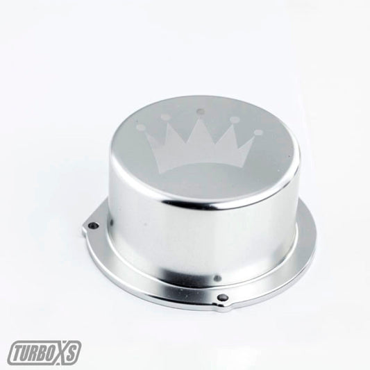 Turbo XS 15-16 Subaru WRX Billet Aluminum Vacuum Pump Cover - Silver W15-VPC-SIL