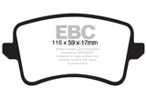 EBC Ultimax2 Rear Brake Pads - UD1386